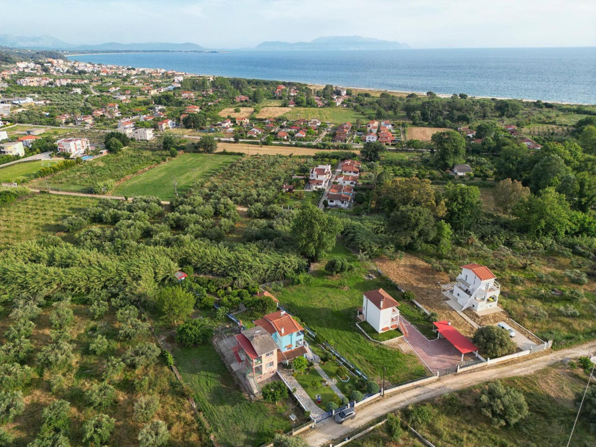 Villa Elpida Kanali  Bagian luar foto