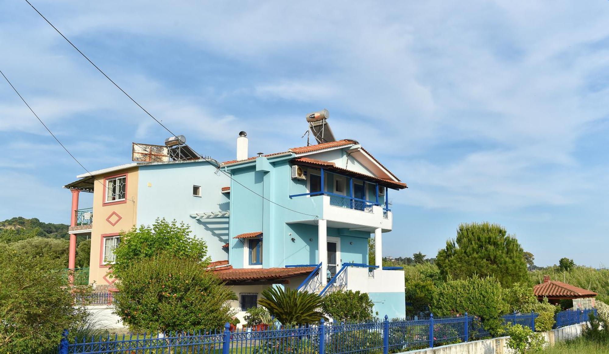 Villa Elpida Kanali  Bagian luar foto